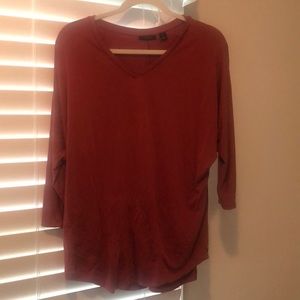 Slouchy half sleeve shirt